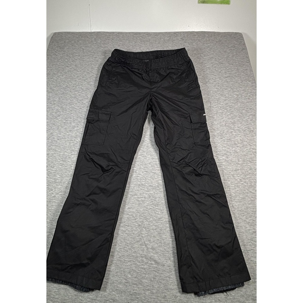 Arctix Snow Pants‎ Womens Medium Black Insulated Cargo Elastic Waist Winter
